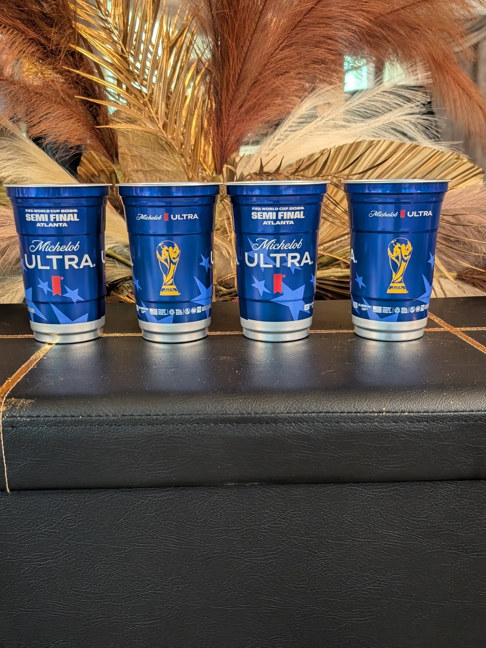 NEW OFFICIAL FIFA World Cup Michelob Ultra Cups W/ Set  Buchanans And Casamigos